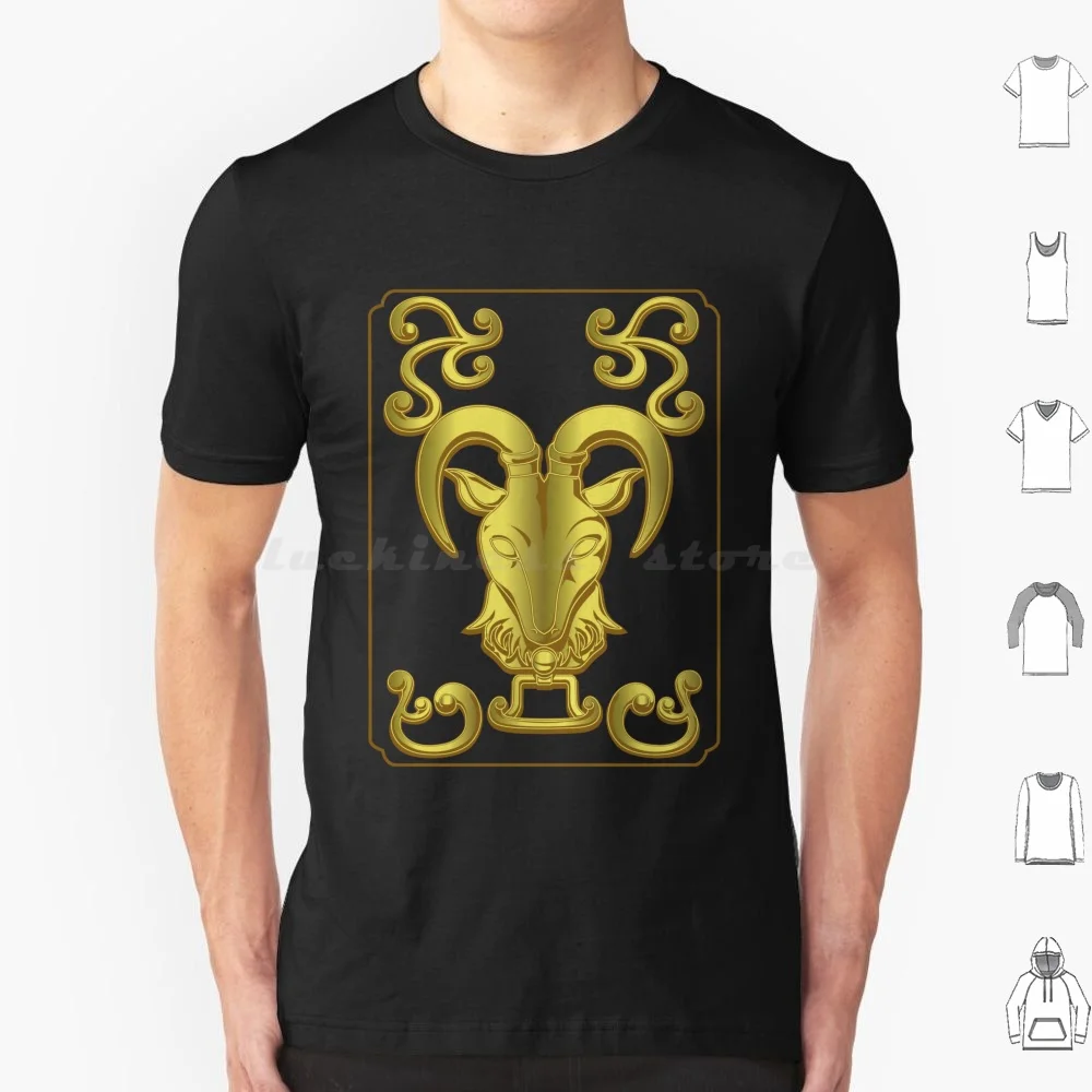 Camiseta de capricórnio para hombres, mujeres y niños, 6xl, Saint Seiya Caballeros Del Zodiaco, Saint Seiya, Zodiaco, caja del zodiaco, Gold Dolden Dorado