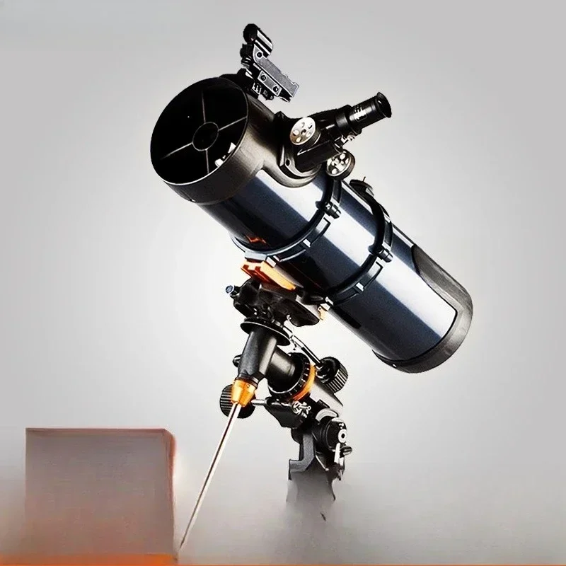 130EQ Astronomical Telescope Niu Anti Professional Stargazing High Power Clear Deep Space Student Novice 80EQ