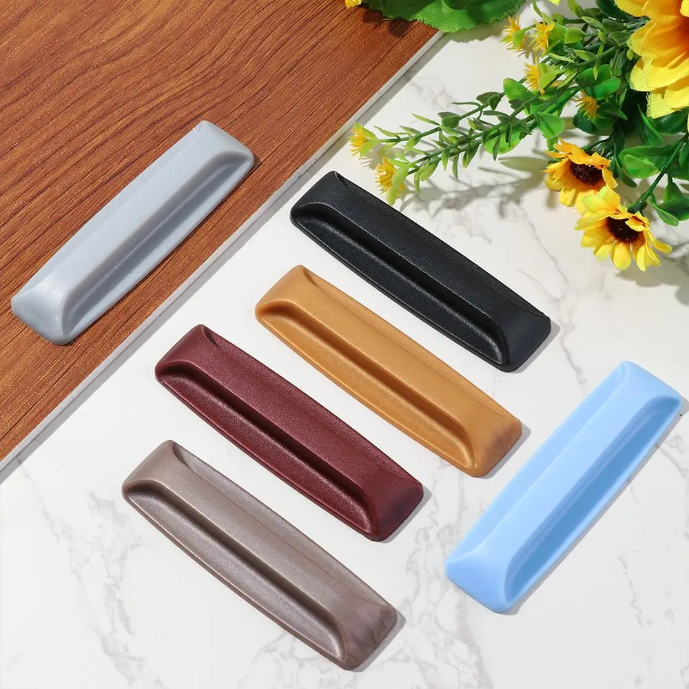 2Pcs/lot Modern Furniture Decor Window Door Auxiliary Kitchen Cabinet Pulls Self-adhesive Handles Wardrobe Pulls Drawer Knob