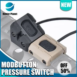ModButton Remote Pressure Switch for SF M300 M600 WADSN flashlight Weapon Light PEQ15 DBAL CQBL NGAL Fit Keymod M-Lok