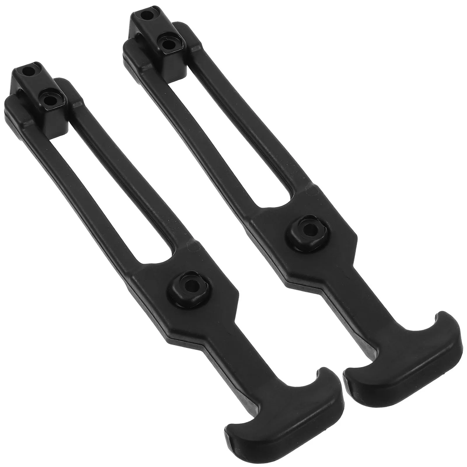 2 قطعة المطاط مطاطا T-مقبض المزالج صندوق الأدوات المرنة قفل رسم غلق بمشبك لمعدات البناء الآلات الزراعية