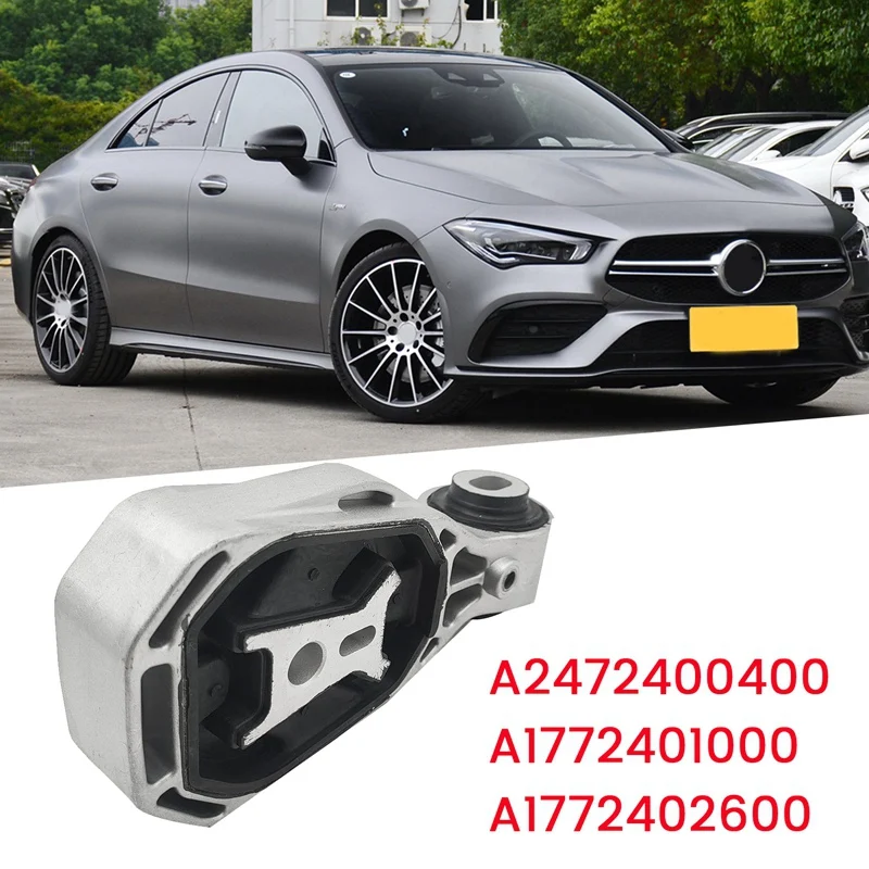 

Кронштейн крепления двигателя A2472400400, запчасти для Mercedes-Benz W177, A220, CLA35, CLA45, AMG 19-21, задняя верхняя опорная качалка A1772401000