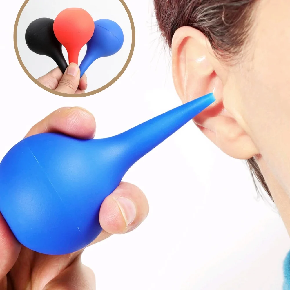 

1pc Adult Kid Pets Ear Wax Removal Irrigation Cleaning Kit Ear Syringe Air Pump Dust Cleaner Earwax Remover Ear Care Accessories