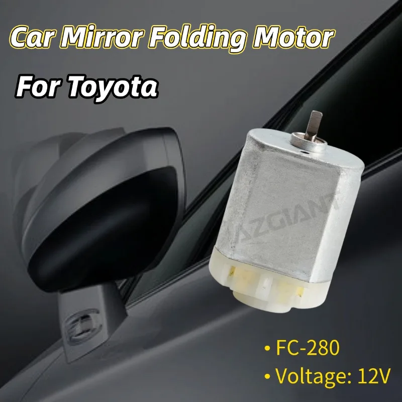 

AZGIANT Power Fold Mirror Motor 12V Micro Actuator Auto Door Side View Repair For 2025-2026 Toyota Urban Cruiser Car Accessory