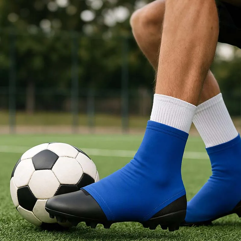 

Sports Hockey Shoe Cover Anti-Slip And Anti-Slip Outdoor Foot Cover Elastic Breathable Professional Leg Protection Sports Socks