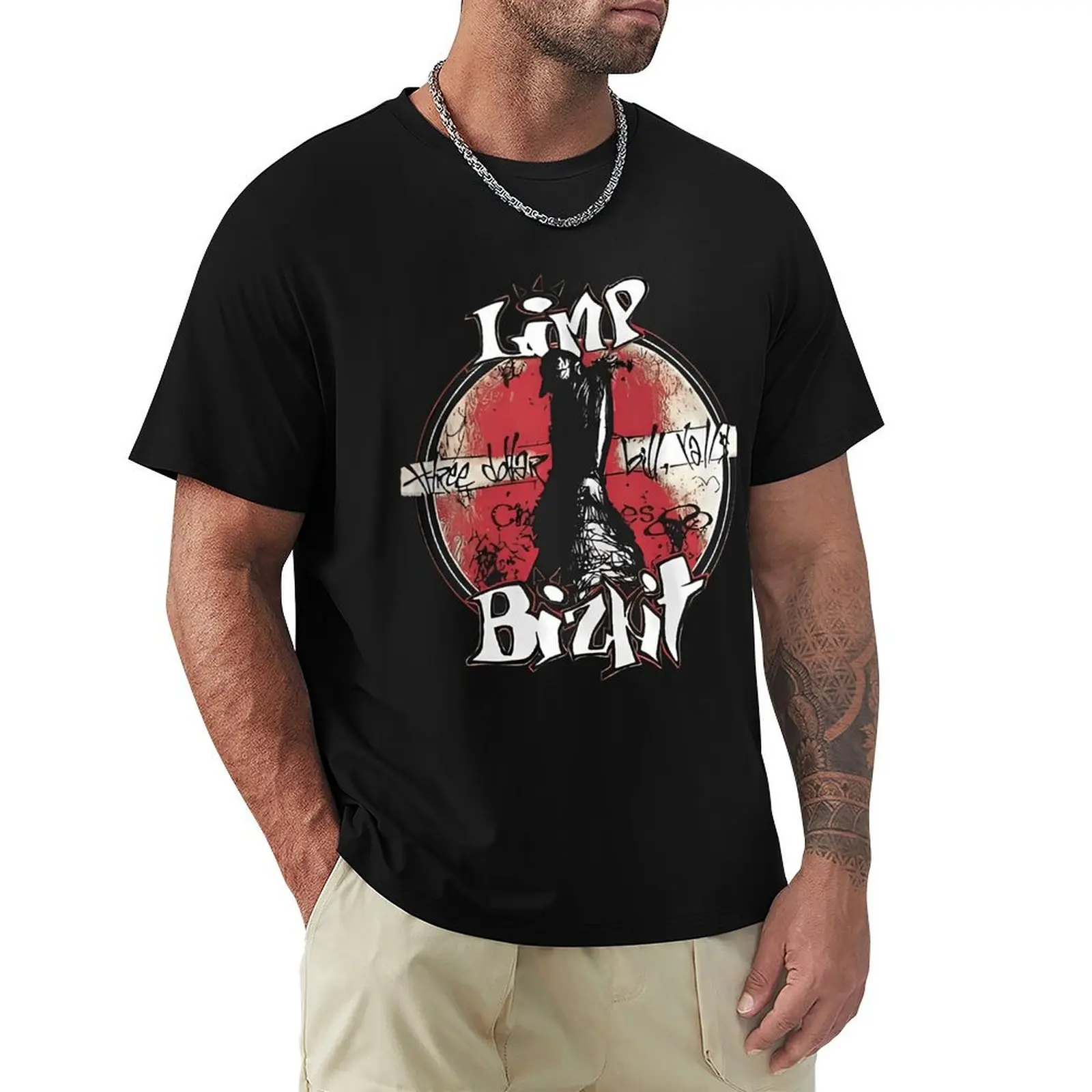 

Limp Bizkit T-Shirt Big and Tall Short Sleeve Tee