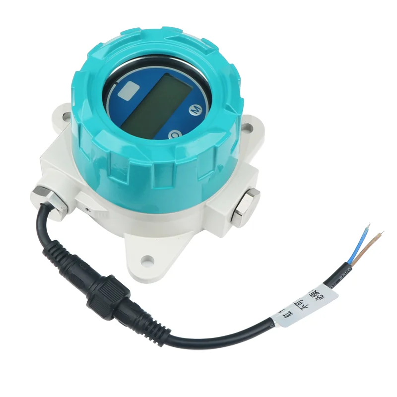 Radar Level Gauge Aluminum Cast Output 4-20mA Remote Control Instrument Indicator Diesel Fuel Oil Tank Level Transmitter Display