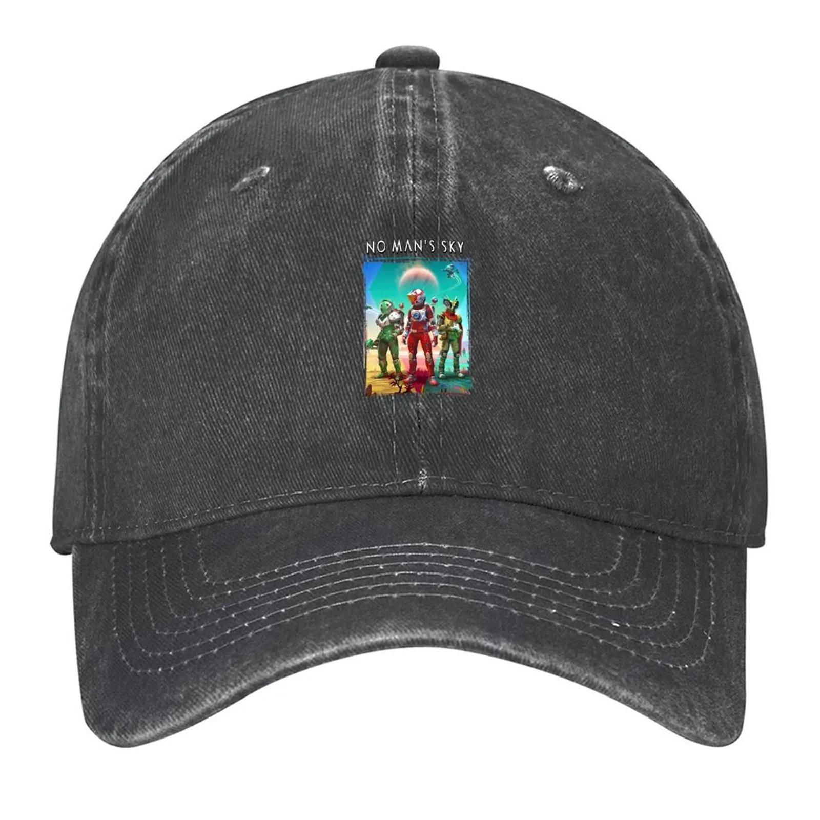 

No Mans Sky Journeying Through Astral Realms - No Mans Sky Baseball Cap Fashion Beach Hip Hop Man Women's