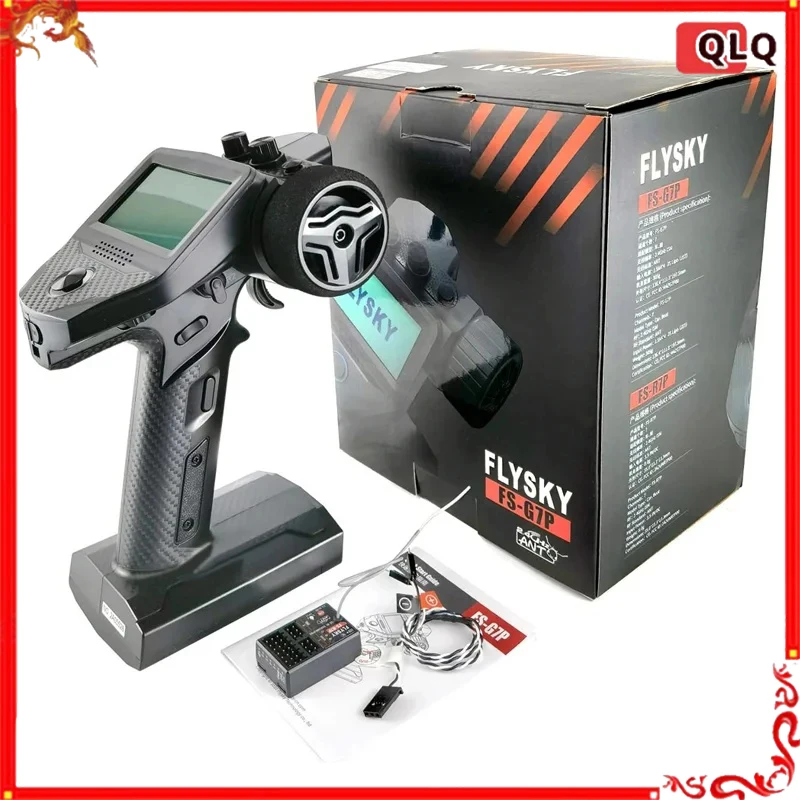 

Flysky G7p RC Transmitter Receiver 2.4GHz 7CH Remote Control for Crawler Truck Car Boat Robot Compatible with FS-R7P FS-G7P