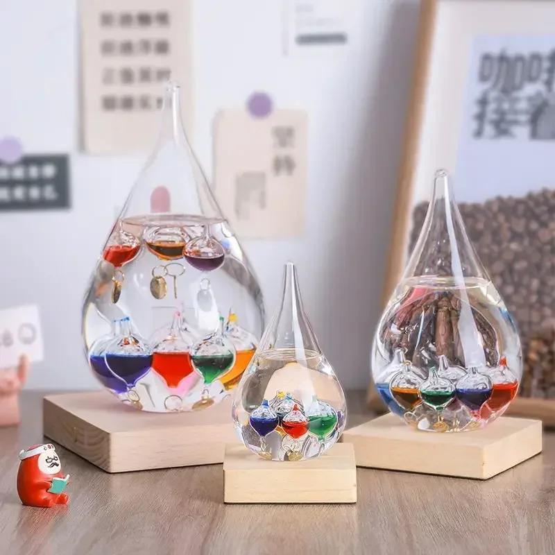 Galileo Colorful Ball Thermometer Creative Home Decoration Office Living Room Decoration Christmas