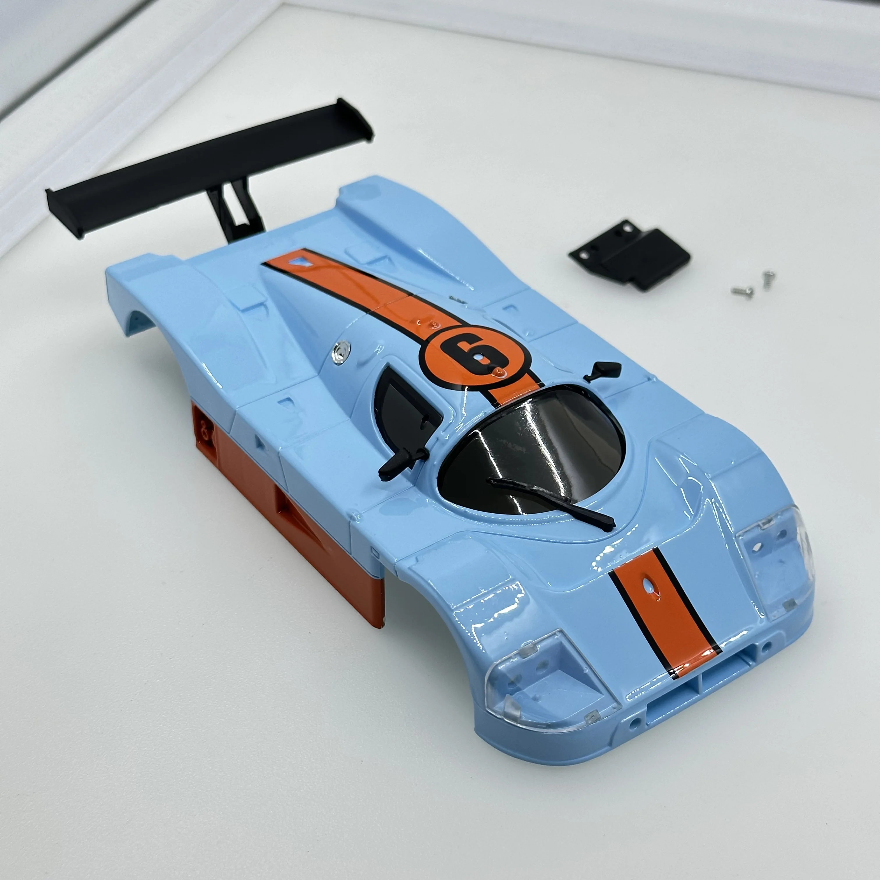 Merced Le Mans Body Shell 102mm Wheelbase for 1/28 RC Car Kyosho Mini-Z MR02 MR03 Rear Drive Car TG XRX