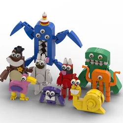 Monster Garten de blocos de construção BanBan, jogo de jardim, brinquedos de anime, presente infantil