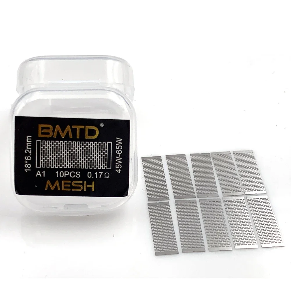 Vmiss 10pcs/box BMTD Blue Version PreBuilt Coils KA1 NI80 Mesh Style Coil Wire for Zeus X Mesh Tank