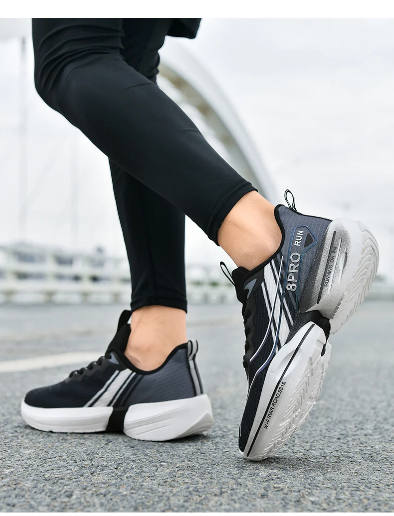 Herren-Laufschuhe mit Carbonplatte, Marathon-Spezialität, atmungsaktiv, leicht, bequeme Damen-Sportschuhe, Prime – Detail 26