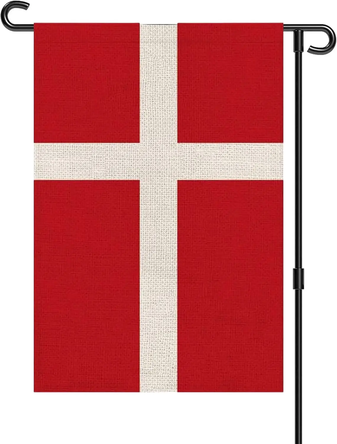 ZDSSM Denmark Garden Flag 12x18 Inch, Danish Yard Flag Outdoor Decor | Double Sided Print, Lightweight Polyester, Fade Resis cci