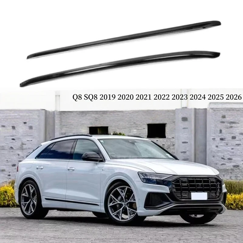 Aluminum Roof Luggage Bars Auto Mod Parts Q8 SQ8 2019-2026 SUV