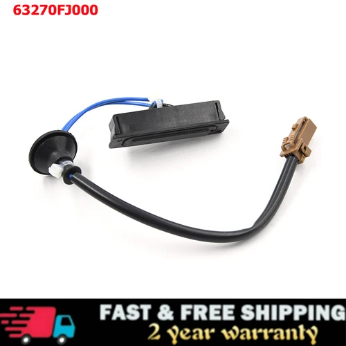 Botón de apertura de puerta trasera de maletero de coche, abridor de interruptor RG para Subaru Impreza XV 2012-2017 63270FJ000 63270FG001