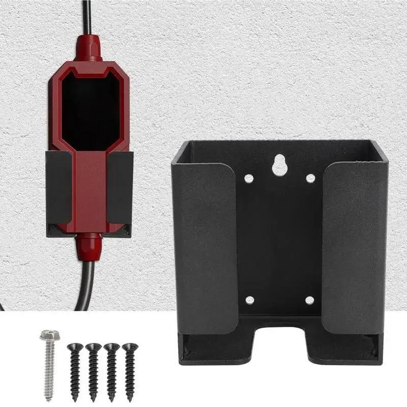 EV Charger Box Holder For Tesla BYD VW New Energy Electric Car Charger Plug Holster Electric Vehicle Charging Control Box Holder