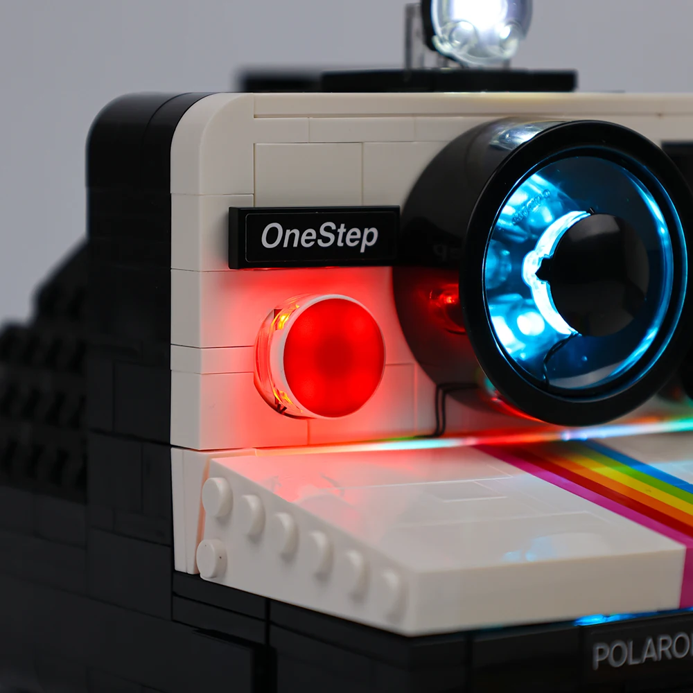 EASYLITE Led Light Kit For Ideas Polaroid OneStep SX-70 Camera 21345 Building Blocks Bricks DIY Toys Set Gift No Model