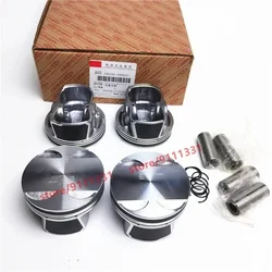 4pcs/set Engine Piston For Chery Tiggo 4 Tiggo 5x Arrizo 5 1.5L E4G15B-1004015