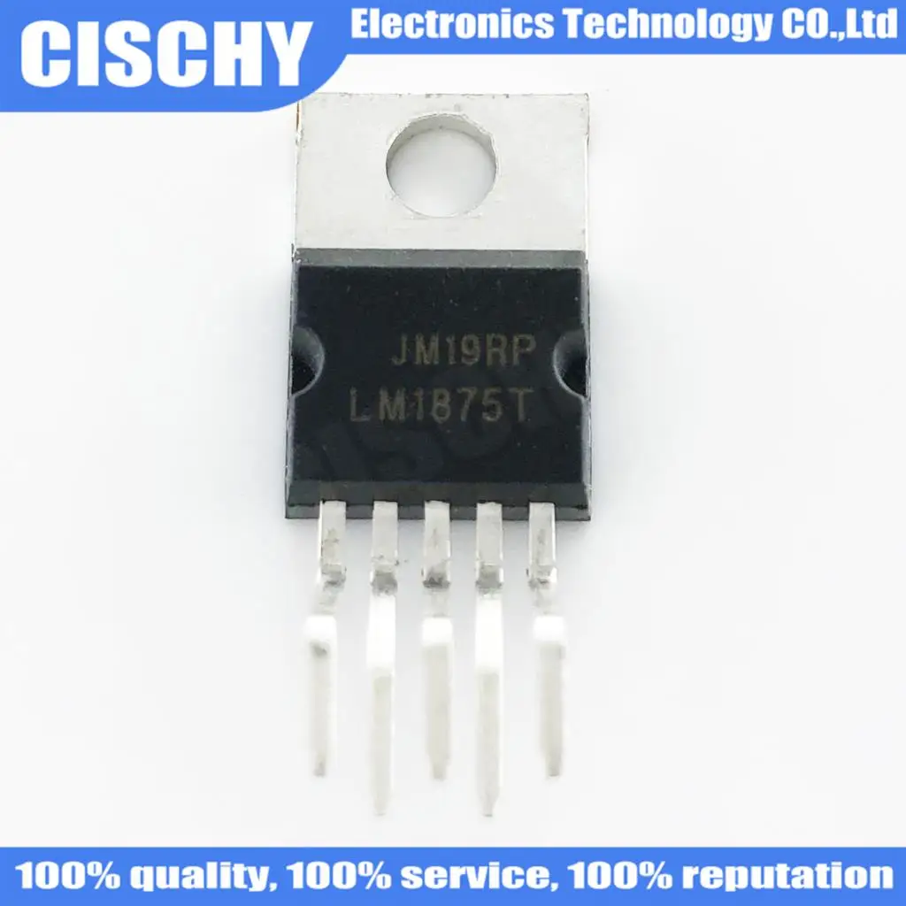 10PCS/lot LM1875T TO220-5 LM1875 1875T  TO220 20W and original In Stock