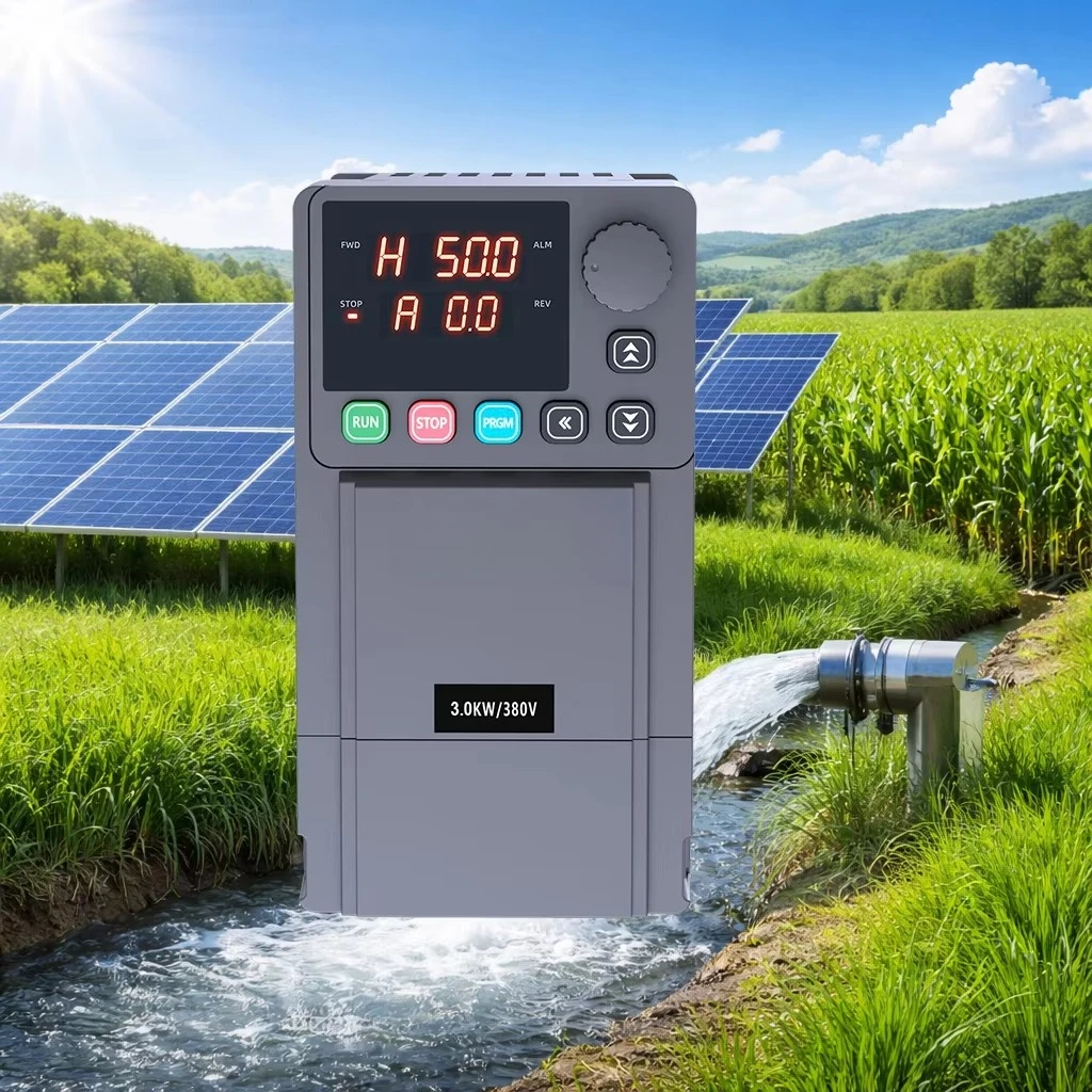 Industrial 3KW 3 Phase MPPT Solar Pump Inverter 380V 480V Solar Water Pump Controller for Irrigation