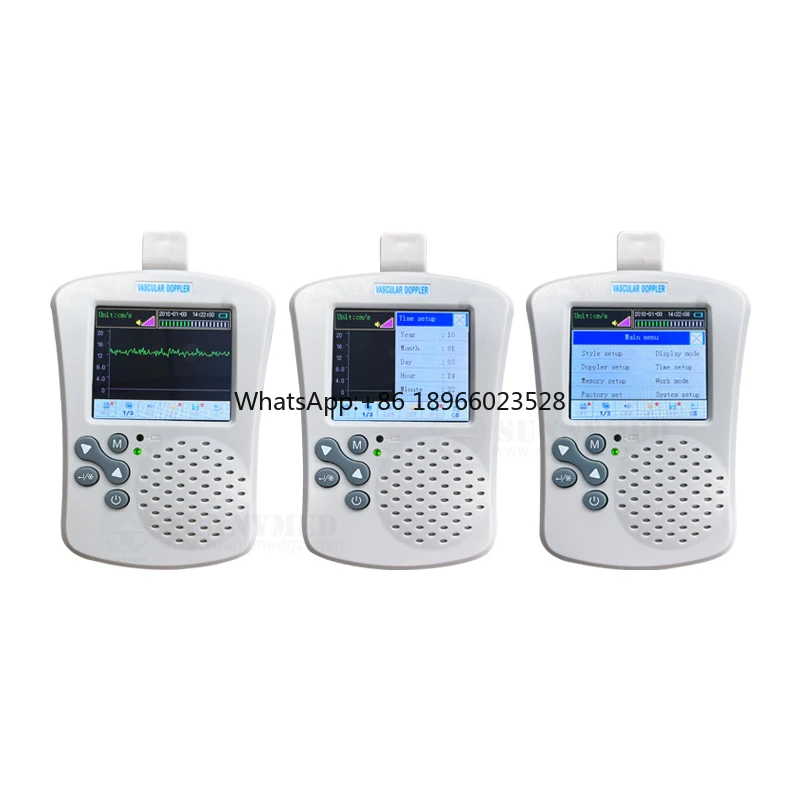 

SY-W066-13D 4D ultrasound machine Vascular Doppler Detector blood flow for Vascular for human/vet use