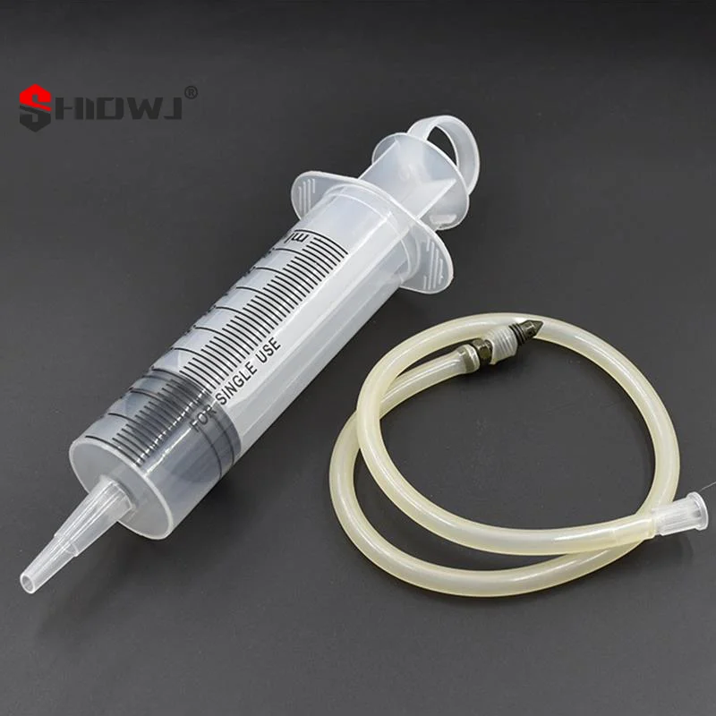 ชุดเครื่องมือซ่อมคาลิปเปอร์ดิสก์เบรก, ชุดเลือดออกของอากาศรถจักรยานยนต์ขนาด 100 มล.; ปั๊มเบรกของเหลวไฮดรอลิกและเครื่องมือหัวฉีดสูญญากาศ