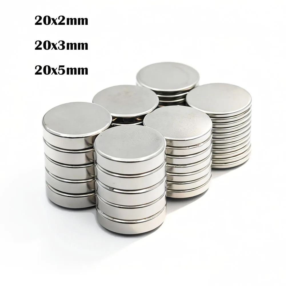 

Super Powerful Magnets Neodymium Magnet NdfeB N35 Strong Permanent Magnetic Imanes Refrigerator Magnet 20x2/3/5mm
