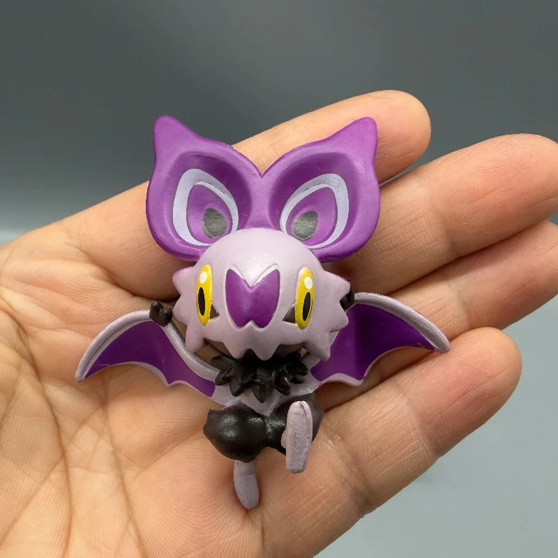 Boneco Colecionável de Ação do Pokémon Noibat, Tipo Morcego, Brinquedo de Decoração para Mesa, Presente Colecionável para Crianças