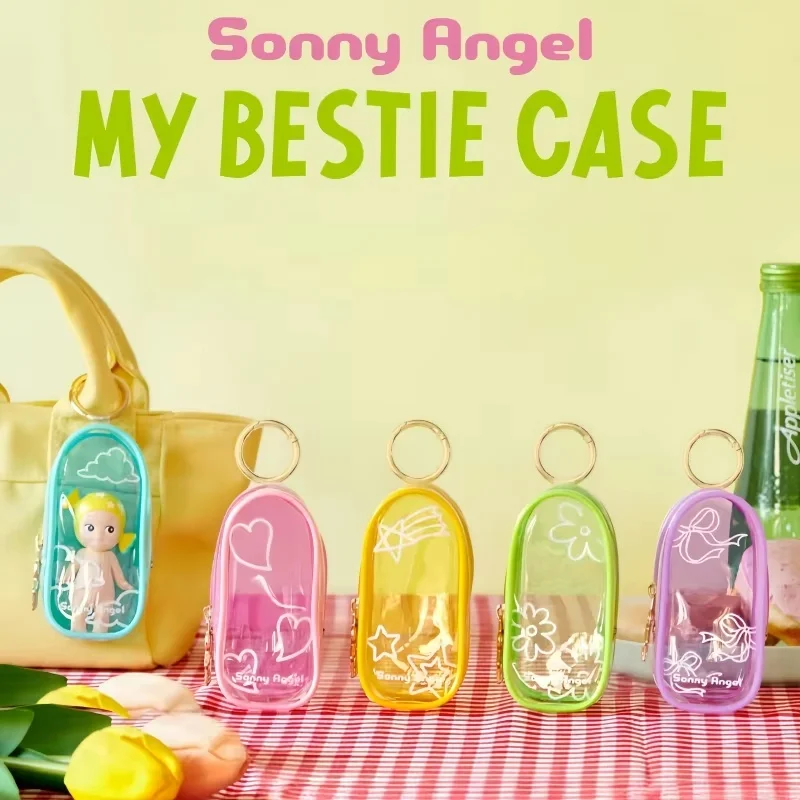 

New Arrival Original Sonny Angel My Bestie Case Doll Bag Carry On One'S Person Chain Bag Showcase Bag Backpack Pendant Blind Box