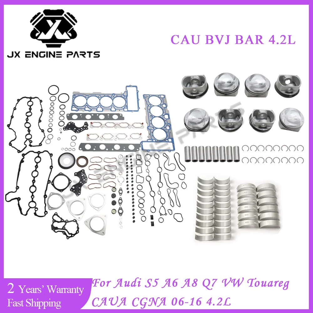 Model Kit V8 - Engine Rebuild Kit Piston Main ConRod