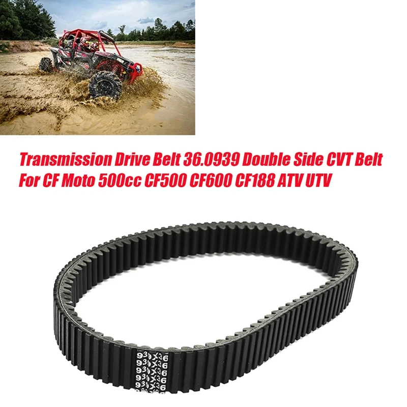 0180055000 Transmission Drive Belt 36.0X939 Double Side CVT Belt Parts For CF Moto 500Cc CF500 CF600 CF188 ATV UTV 0180-055000