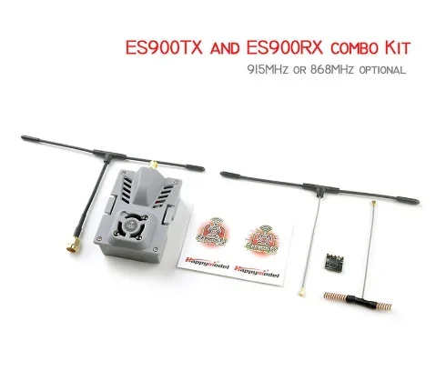 Happymodel ExpressLRS moduł ES900TX/ES900RX daleki zasięg ELRS sprzęt 915mhz/868mhz obsługuje zamiast ES915TX/ES915RX