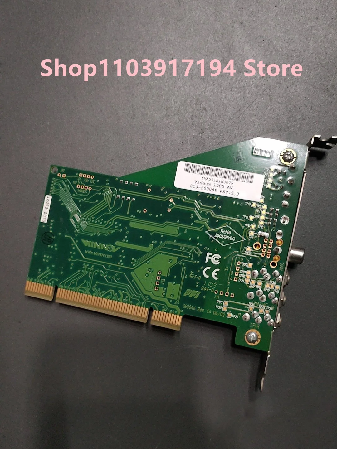 1000 av 010-500046 REV.2.3 لوحة التقاط الفيديو #2