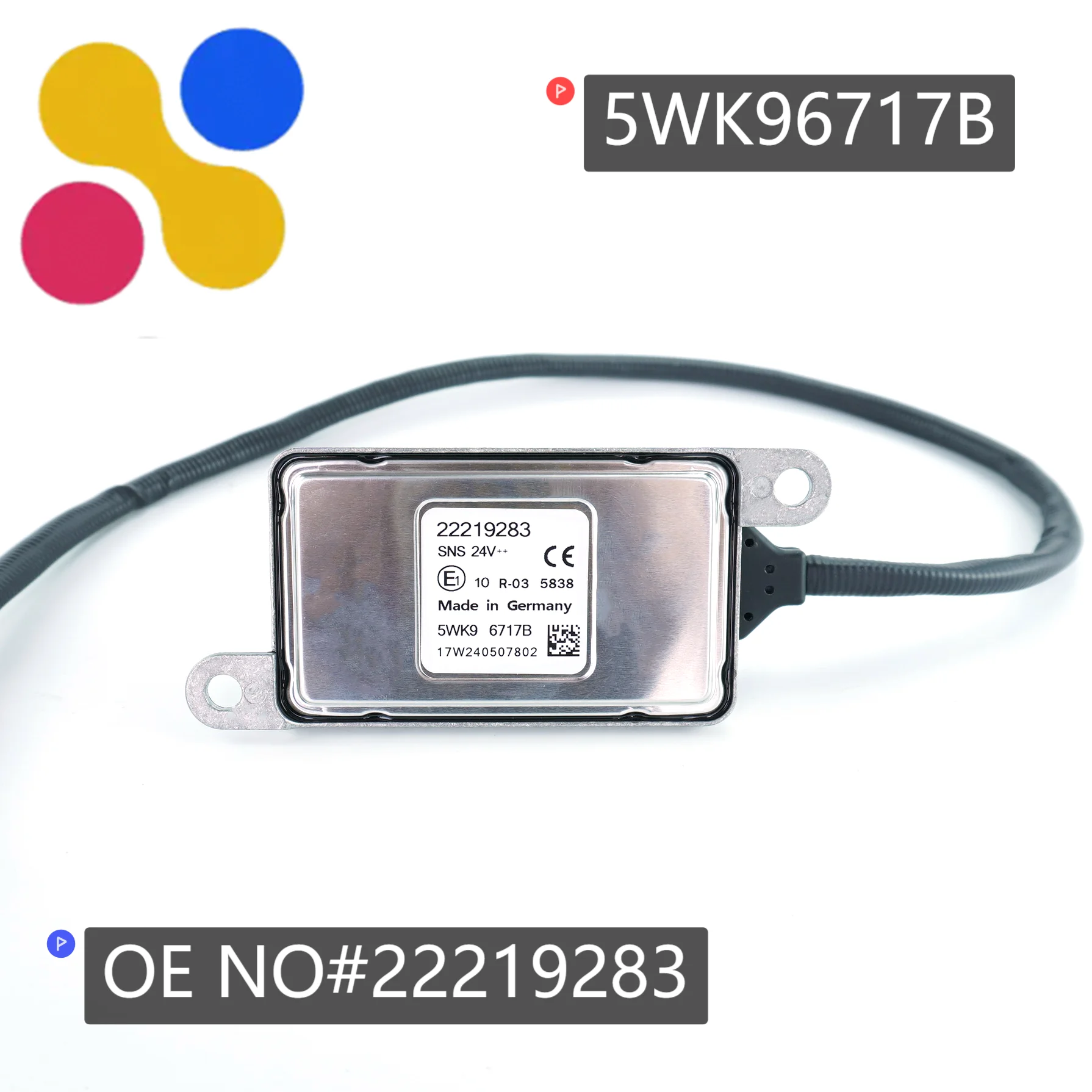 

5WK96717B 22219283 Nox Sensor For VOLVO Truck FE FH FL FM Good Quality Nitrogen Oxide Sensor 5WK9 6717B Auto Car Spare Parts