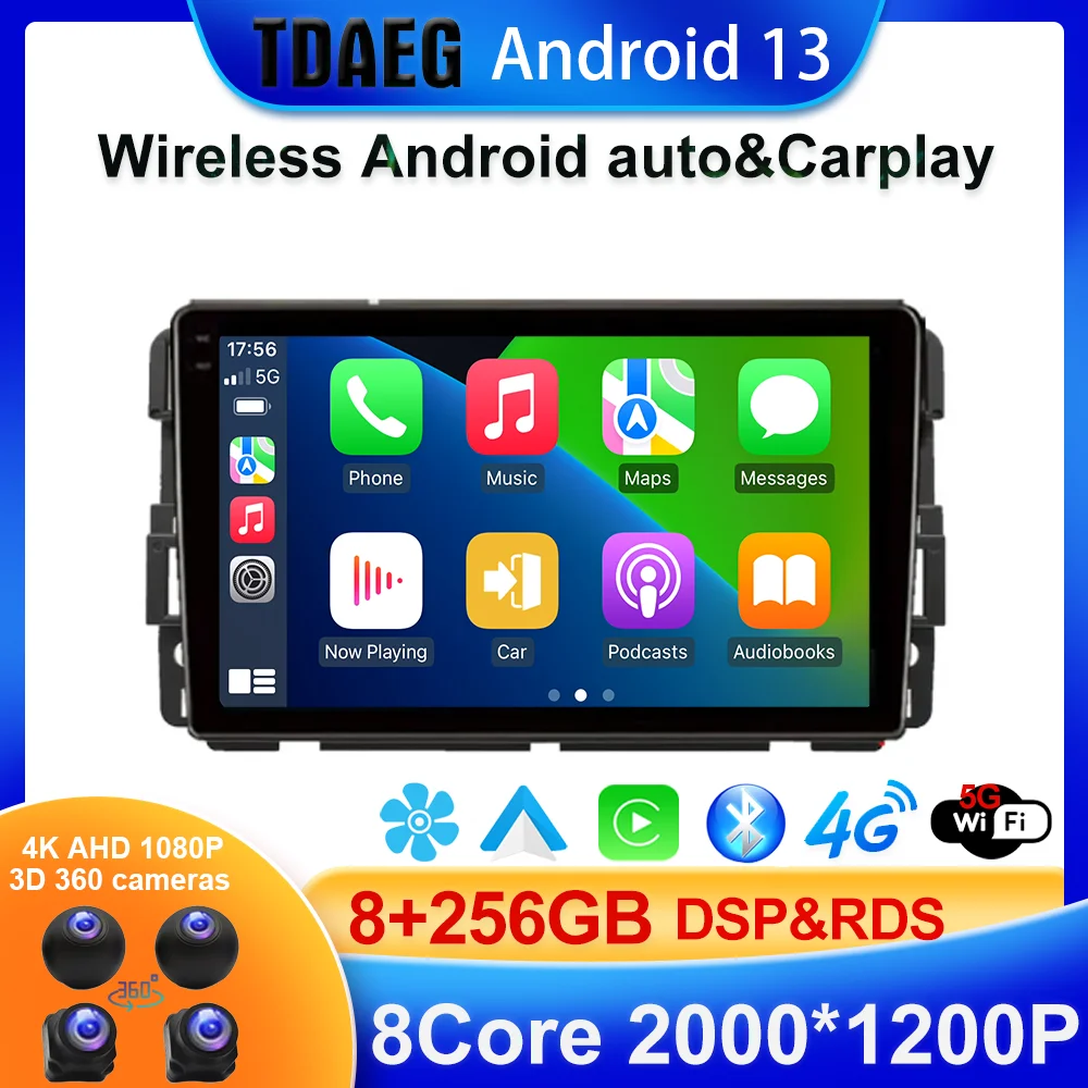 

Android 13 For Chevrolet Silverado Impala GMC Yukon Acadia Sierra Android Car Radio Multimedia Video Player Navigation GPS