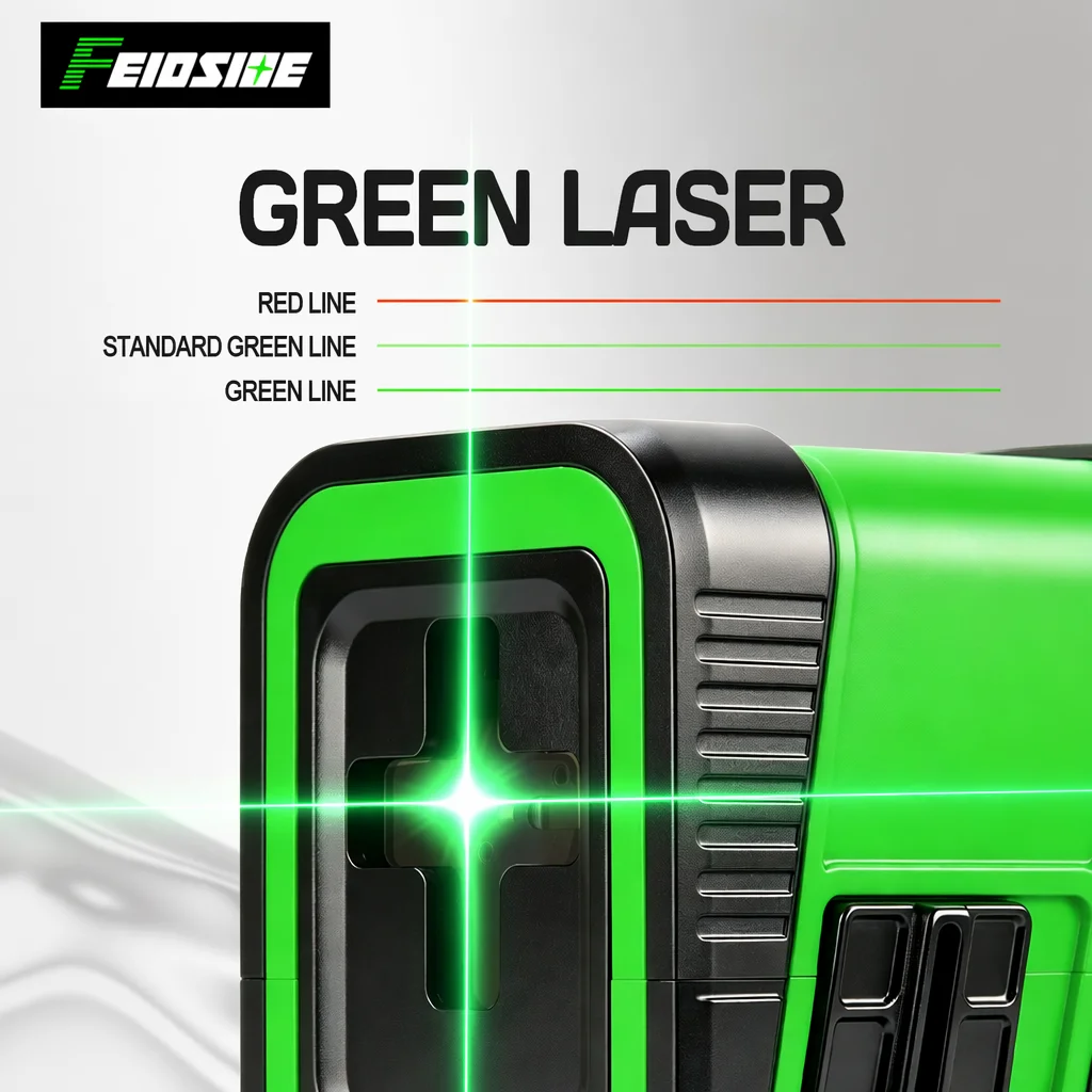جهاز تسوية بالليزر محمول من FE - مراجعة Line Laser Level Magnetic Bracket وسعره