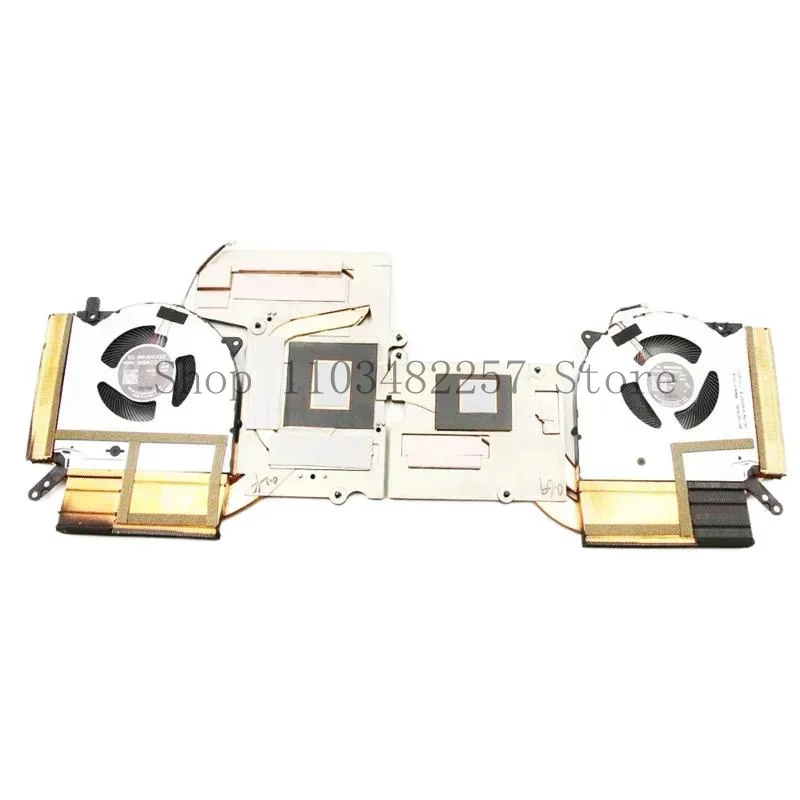 

WYORESY NEW CPU Cooling Fan GPU FAN heatsink For Lenovo Legion 5 Pro-16ACH6H Thermal Heatsink Fan 5H40S20278 5H40S20279