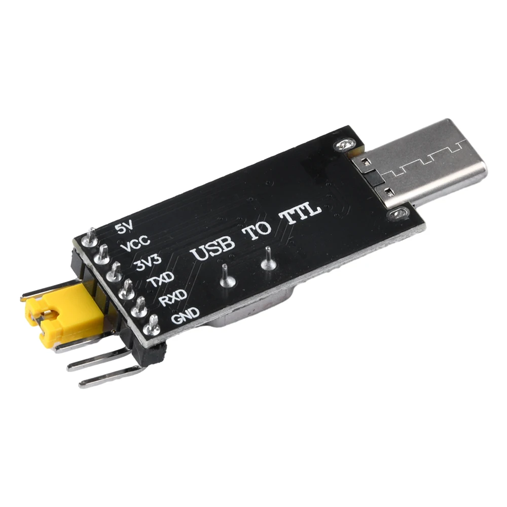 TYPE-C Male Female CH340G CH340 3.3V 5V Switch USB to TTL Converter UART Module For Phone Tablets Computers Directly Connected