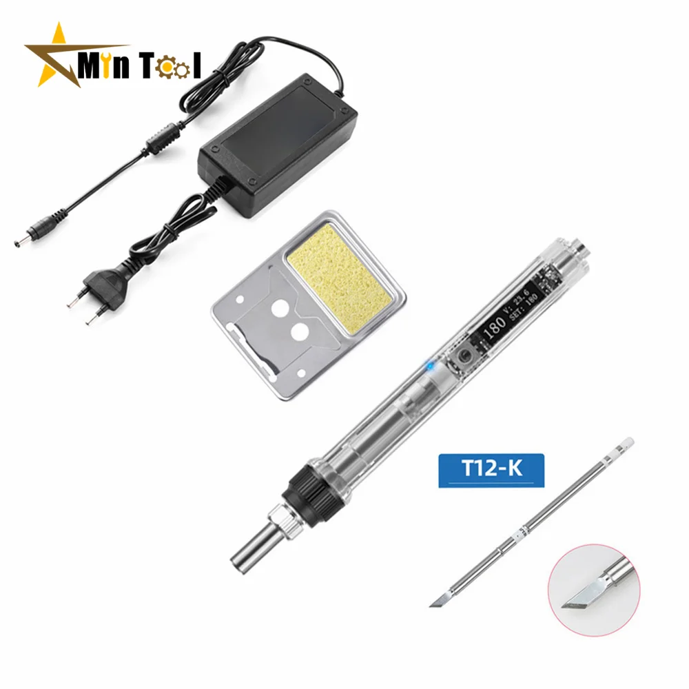 

72W Mini Soldering Iron Adjustable Temperature Electric Welding Solder Tip Station Tool Hand Tool