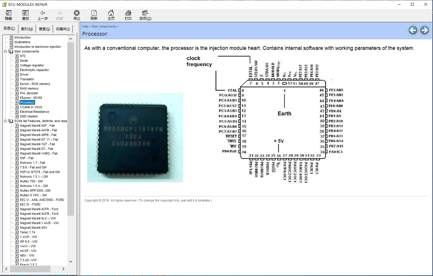 ECU Repair Software ECUs Pinout Immo Location Car-Repair Tool Including Multimeters Transistor EEprom Defects RAM PAL Decoder