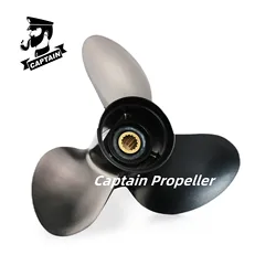 Captain Boat Propeller 13 1/2X15 Fit Suzuki Outboard Engine 70 80 90 100 115 140 HP Motor Aluminum Alloy Screw 3 Blade 15 Spline