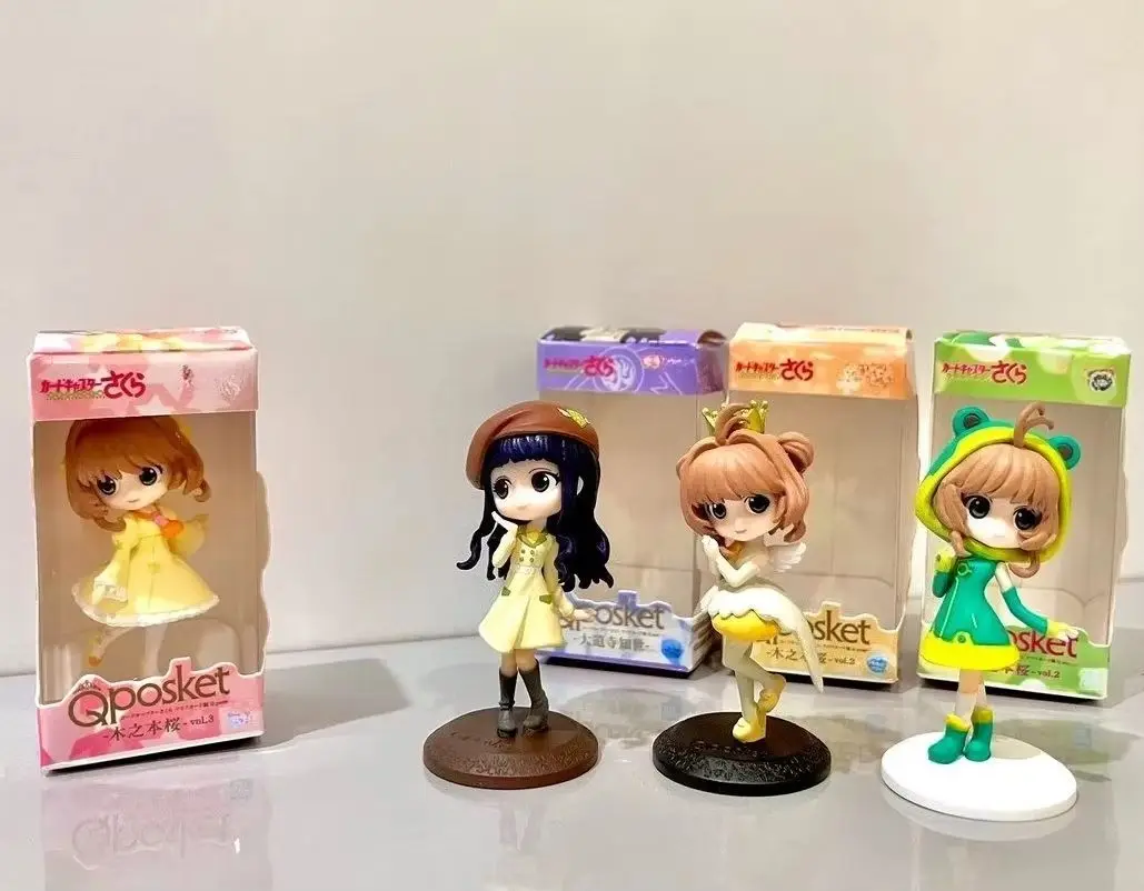 Оригинальные капсульные игрушки, милая волшебная девушка, трансформирующая легендарный воин Q posket, миниатюрная коллекция 2, подарки для девочек в коробке, фигурки