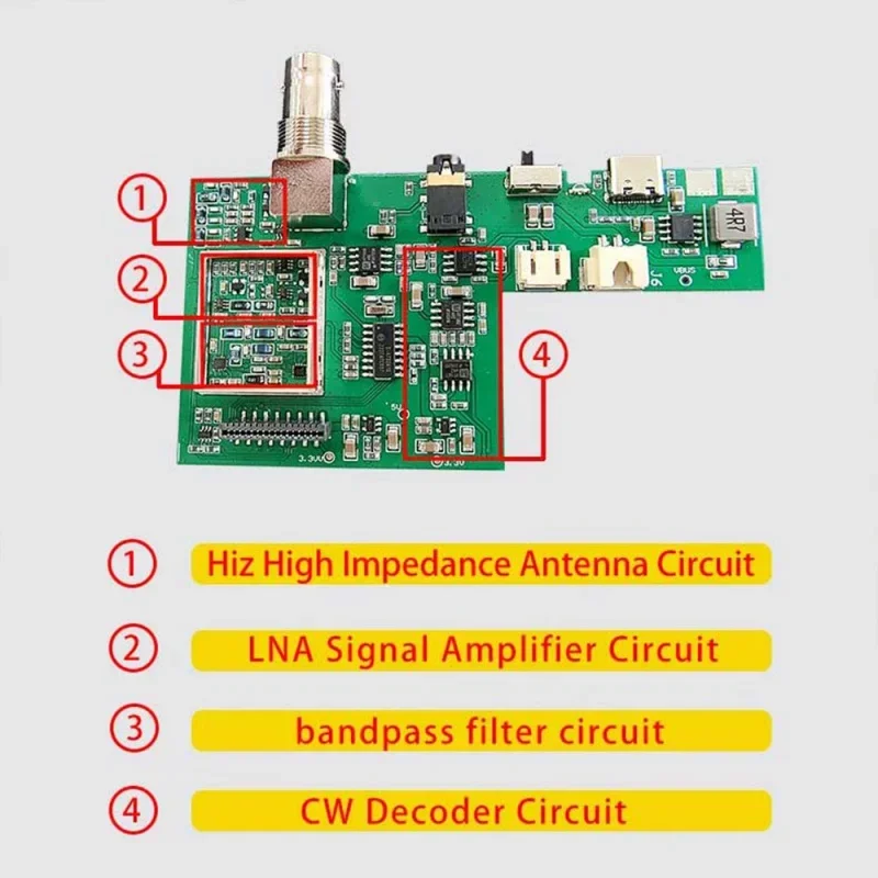 

New 4.17 Firmware ATS25-AMP 132KHz-30000KHz RDS Full Band Radio Receiver Spectrum Scanning DSP Receiver Support for LNA Function