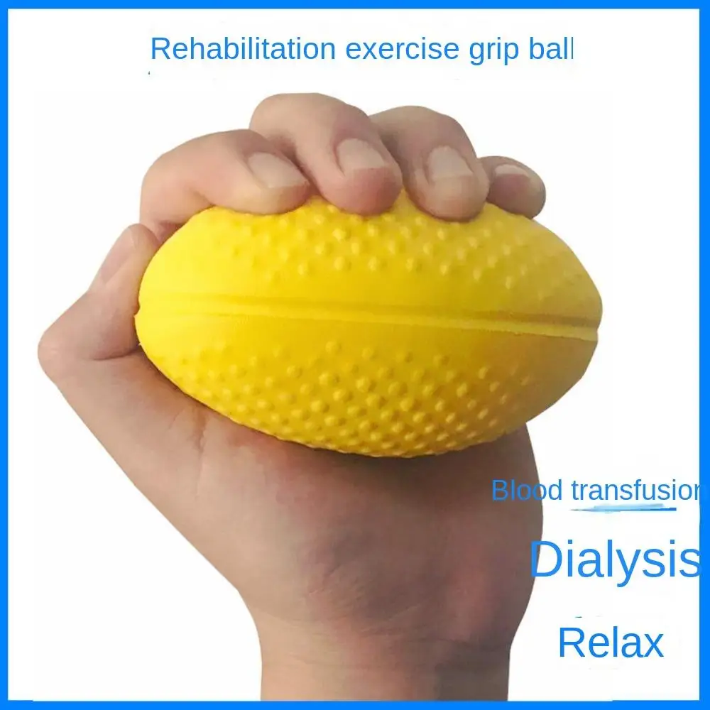 Highly Elastic Hand Exercisers Ball Lightweight Sponge Muscle Strengthening Ball Ergonomic Design Odorless The Mouse Hand