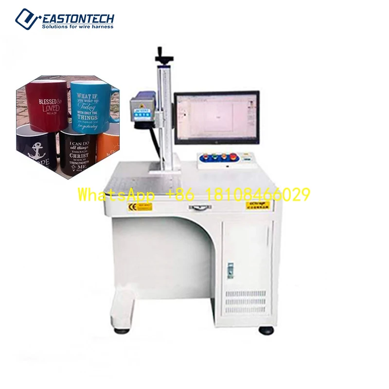 EW-6130 High Accuracy Desktop Metal Laser Marking Engraving Machine Metal Logo Printing Machine