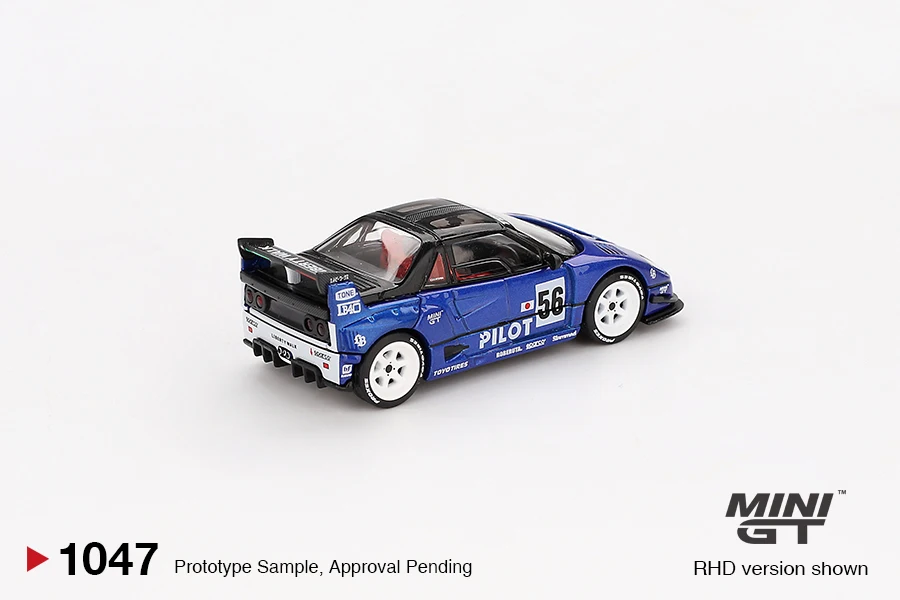 MINIGT 1/64 Mazda AZ-1 Liberty Walk LB40 pilote MGT01047-CH voiture en alliage véhicule à moteur moulé sous pression modèle en métal enfants jouets garçons
