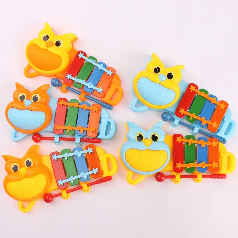 Cartoon Mini Hand Knocker Children's Plastic Percussion Instruments Children's Music Early Education Toys Kid's Toys Gift