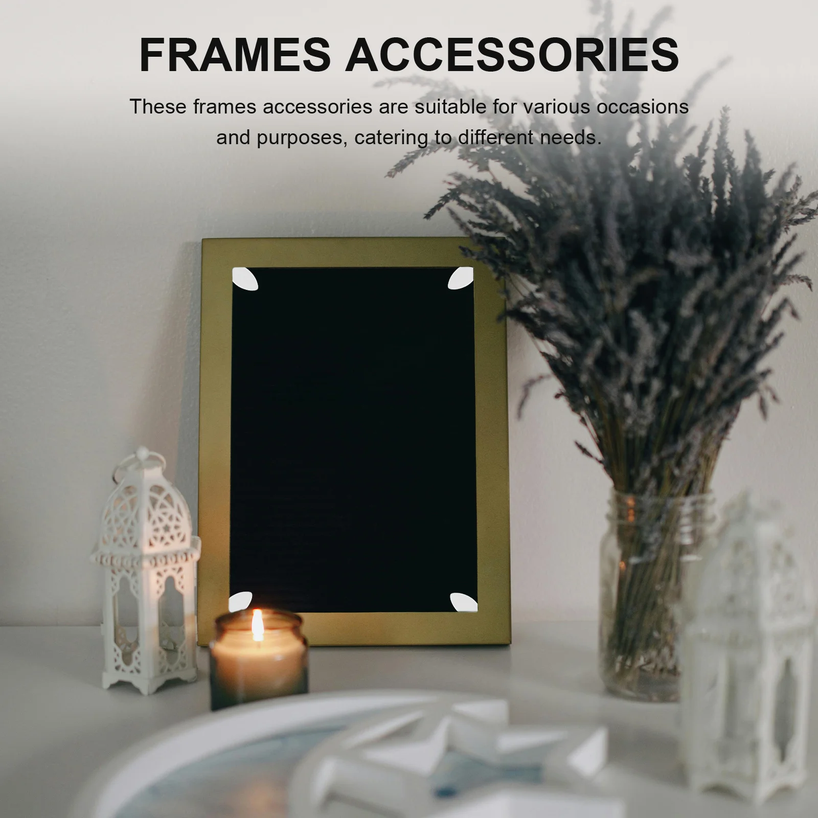 2000 قطعة من مشبك دعم الصورة البلاستيكي، ملحقات إطار شديدة التحمل لتعليق الصور على الحائط، صغيرة